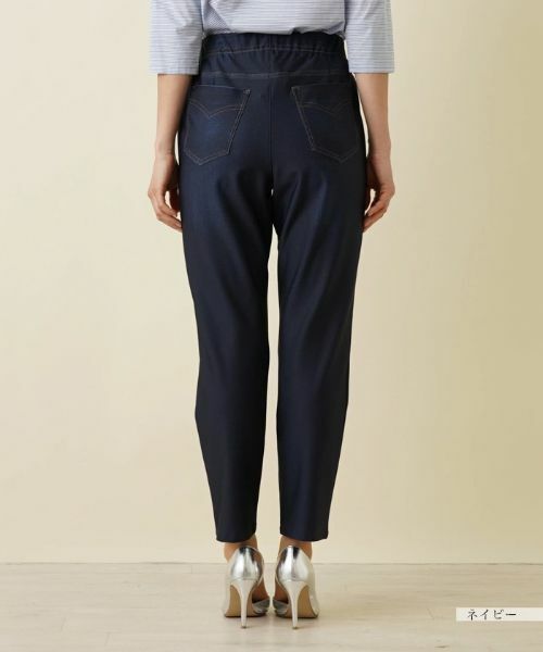 Leilian / レリアン その他パンツ | デニムプリントレギンスパンツ | 詳細9