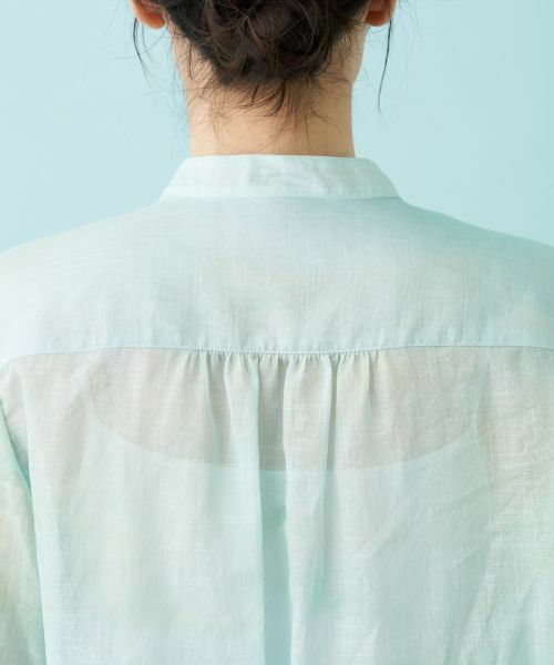 Leilian / レリアン シャツ・ブラウス | プリントシアーブラウス【ハローマイドレス】 | 詳細14