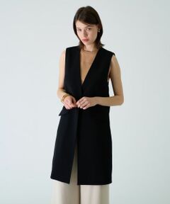 Leilian / レリアン テーラードジャケット | 【店舗人気】【セットアップ対応商品】ロングベスト