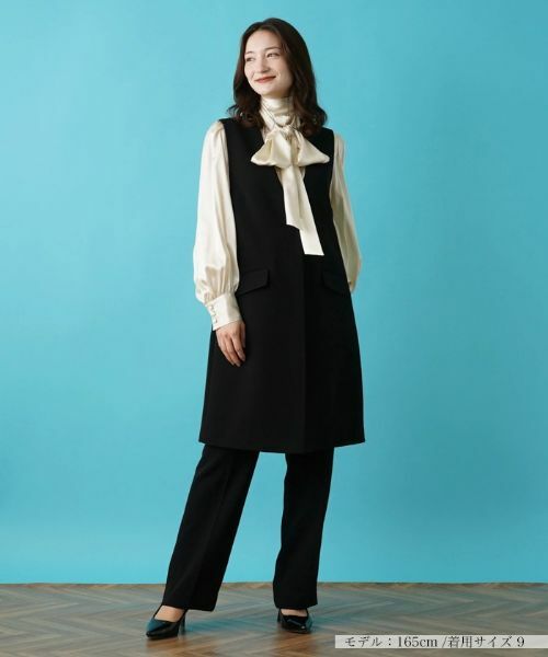 Leilian / レリアン テーラードジャケット | 【店舗人気】【セットアップ対応商品】ロングベスト | 詳細21