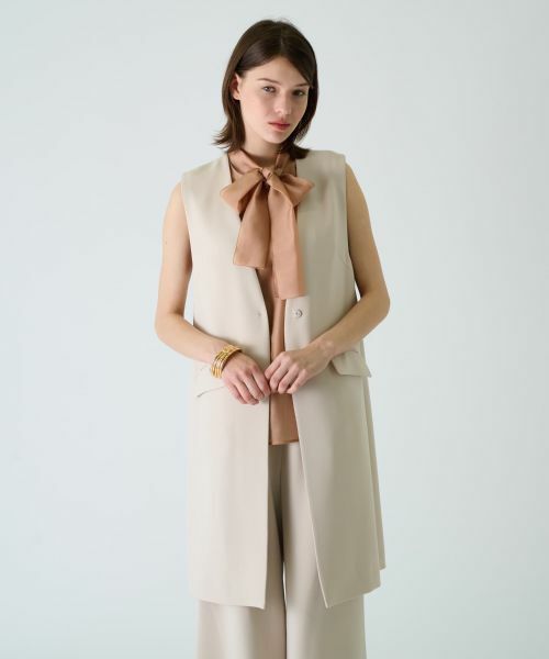Leilian / レリアン テーラードジャケット | 【店舗人気】【セットアップ対応商品】ロングベスト | 詳細3