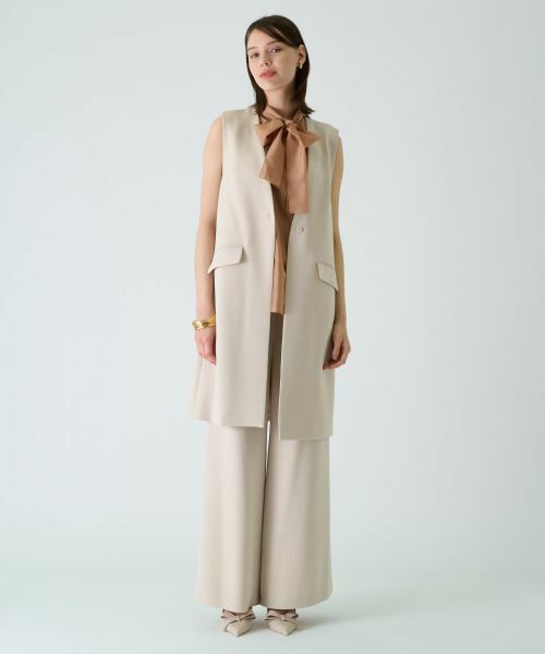 Leilian / レリアン テーラードジャケット | 【店舗人気】【セットアップ対応商品】ロングベスト | 詳細4