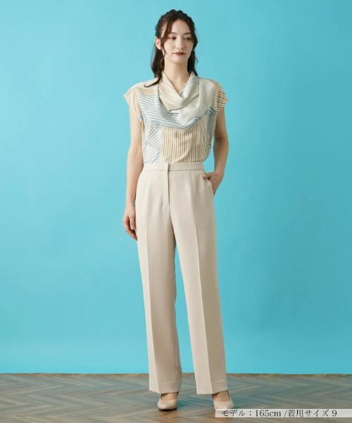 Leilian / レリアン その他パンツ | 【店舗人気】【セットアップ対応商品】センタープレスパンツ | 詳細17
