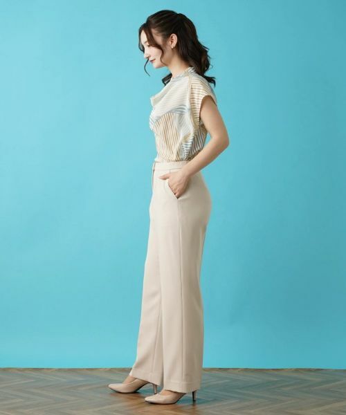 Leilian / レリアン その他パンツ | 【店舗人気】【セットアップ対応商品】センタープレスパンツ | 詳細18