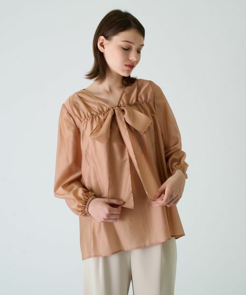 Leilian / レリアン シャツ・ブラウス | ボウタイブラウス | 詳細1