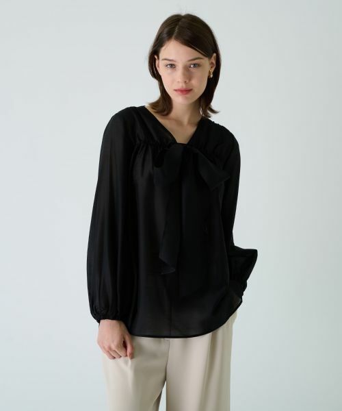 Leilian / レリアン シャツ・ブラウス | ボウタイブラウス | 詳細11