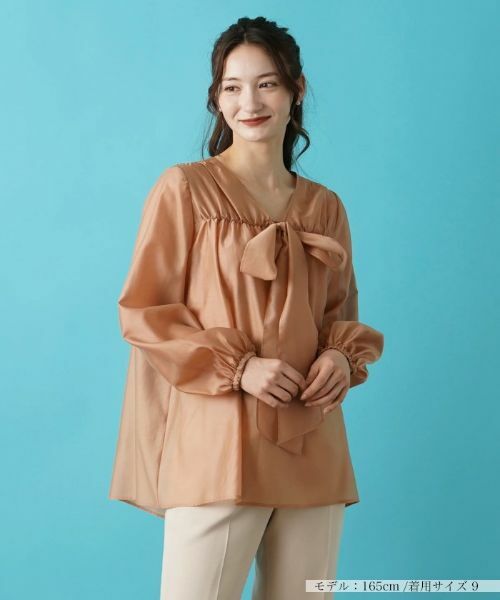Leilian / レリアン シャツ・ブラウス | ボウタイブラウス | 詳細14