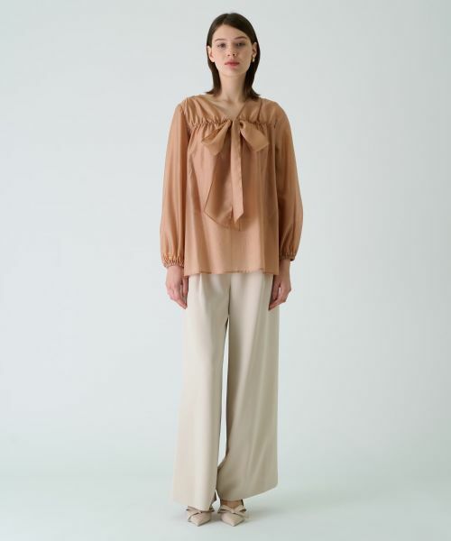 Leilian / レリアン シャツ・ブラウス | ボウタイブラウス | 詳細3