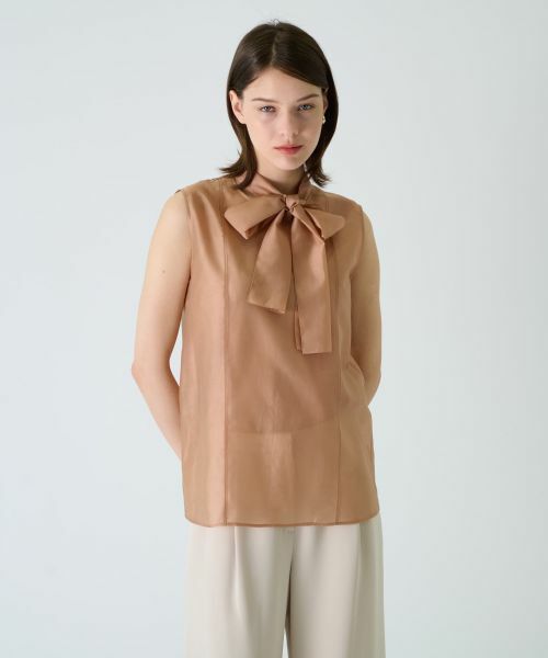 Leilian / レリアン シャツ・ブラウス | ノースリーブブラウス | 詳細8