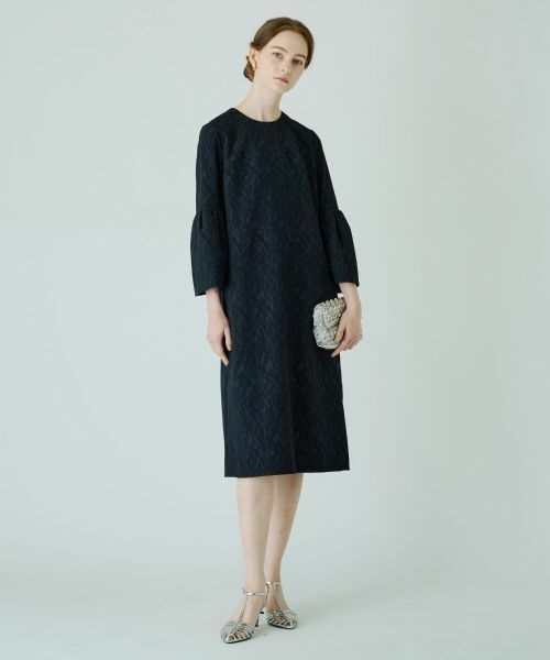 Leilian / レリアン ドレス | 【セレモニー】ストレッチミディ丈ワンピース | 詳細2