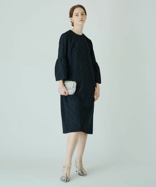 Leilian / レリアン ドレス | 【セレモニー】ストレッチミディ丈ワンピース | 詳細4