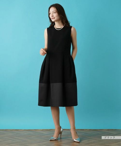 Leilian / レリアン ドレス | 【セレモニー】ノースリーブワンピース | 詳細11