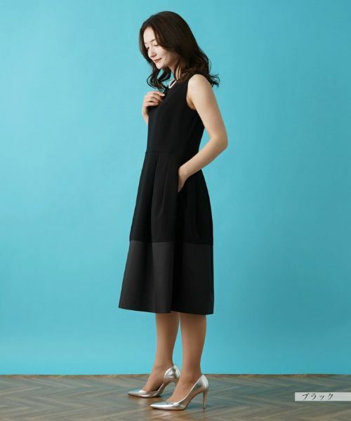 Leilian / レリアン ドレス | 【セレモニー】ノースリーブワンピース | 詳細12