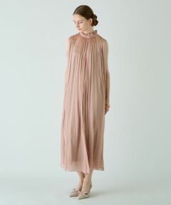 Leilian / レリアン ドレス | 【店舗人気】フリルカラーロングワンピース