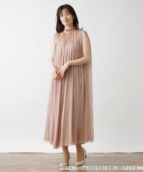 Leilian / レリアン ドレス | 【店舗人気】フリルカラーロングワンピース | 詳細10