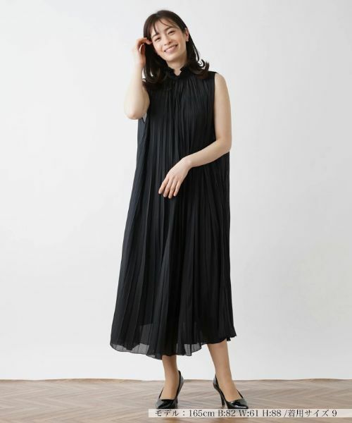 Leilian / レリアン ドレス | 【店舗人気】フリルカラーロングワンピース | 詳細21