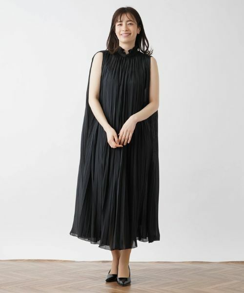 Leilian / レリアン ドレス | 【店舗人気】フリルカラーロングワンピース | 詳細22