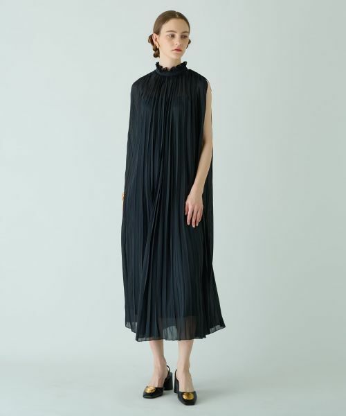 Leilian / レリアン ドレス | 【店舗人気】フリルカラーロングワンピース | 詳細6