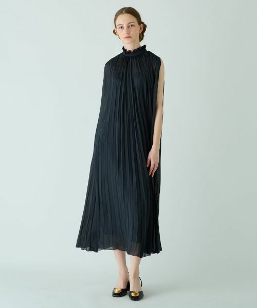 Leilian / レリアン ドレス | 【店舗人気】フリルカラーロングワンピース | 詳細8