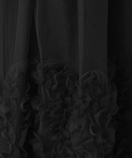 Leilian / レリアン ミニ・ひざ丈スカート | チュールフリルスカート | 詳細16