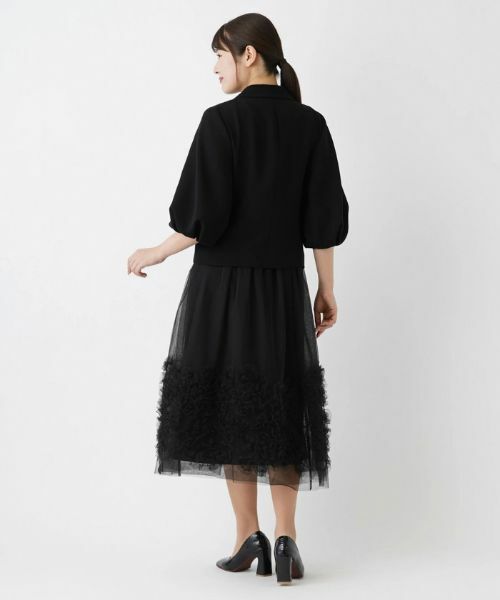 Leilian / レリアン ミニ・ひざ丈スカート | チュールフリルスカート | 詳細8