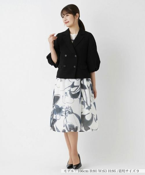 Leilian / レリアン テーラードジャケット | バルーンスリーブジャケット | 詳細12