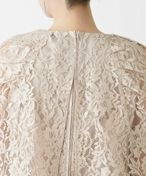 Leilian / レリアン ドレス | ミディ丈総レースワンピース | 詳細14