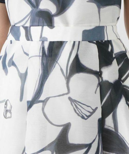 Leilian / レリアン ミニ・ひざ丈スカート | 【店舗人気】フラワープリントスカート | 詳細13