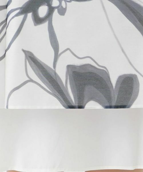 Leilian / レリアン ミニ・ひざ丈スカート | 【店舗人気】フラワープリントスカート | 詳細17