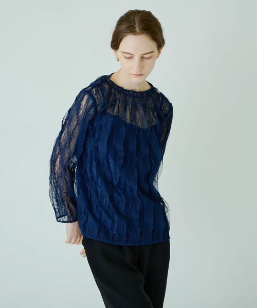 Leilian / レリアン カットソー | 総レースプルオーバー | 詳細11