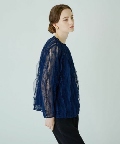 Leilian / レリアン カットソー | 総レースプルオーバー | 詳細12