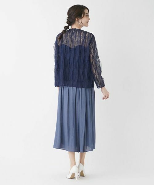 Leilian / レリアン カットソー | 総レースプルオーバー | 詳細15