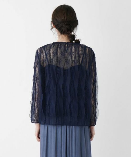 Leilian / レリアン カットソー | 総レースプルオーバー | 詳細18