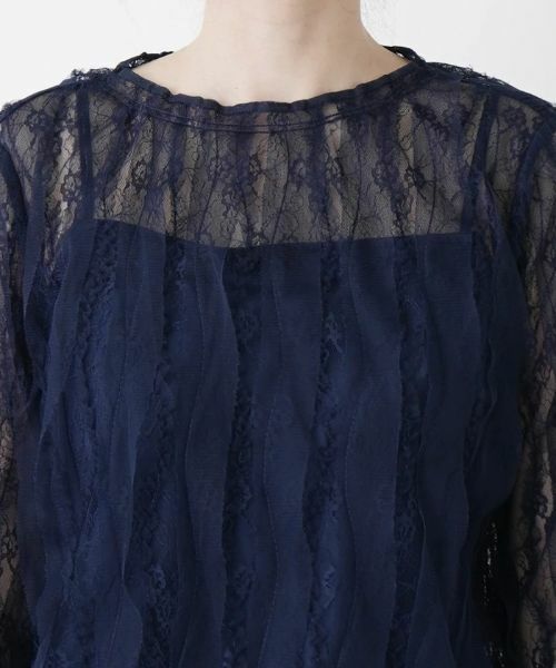 Leilian / レリアン カットソー | 総レースプルオーバー | 詳細19