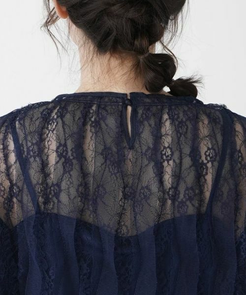 Leilian / レリアン カットソー | 総レースプルオーバー | 詳細20