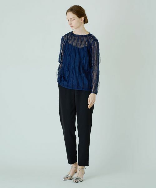 Leilian / レリアン カットソー | 総レースプルオーバー | 詳細6