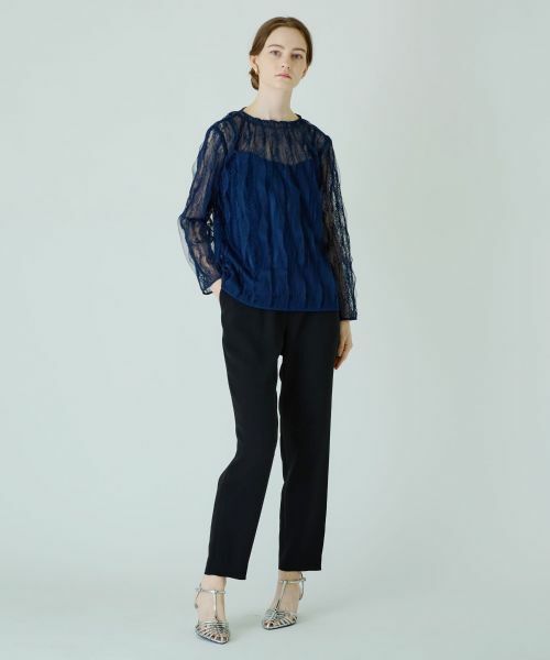 Leilian / レリアン カットソー | 総レースプルオーバー | 詳細7