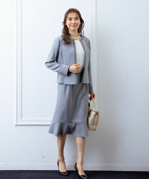 スーツ【セレモニー】 （セットアップ）｜Leilian / レリアン