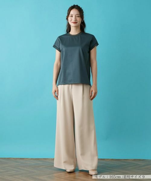 Leilian / レリアン カットソー | 【店舗人気】フレンチスリーブカットソー | 詳細7