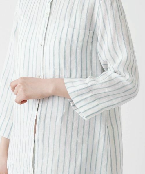 Leilian / レリアン シャツ・ブラウス | スタンドカラー羽織ブラウス | 詳細12