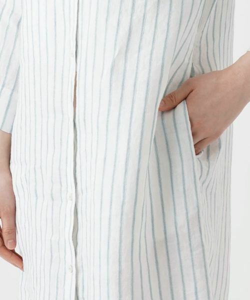 Leilian / レリアン シャツ・ブラウス | スタンドカラー羽織ブラウス | 詳細14