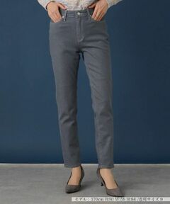 Leilian / レリアン デニムパンツ | スリムテーパードデニムパンツ【L JEANS】