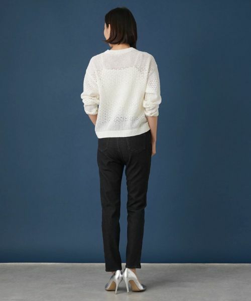 Leilian / レリアン デニムパンツ | スリムテーパードデニムパンツ【L JEANS】 | 詳細15