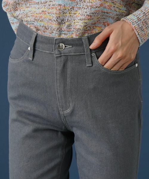 Leilian / レリアン デニムパンツ | スリムテーパードデニムパンツ【L JEANS】 | 詳細4