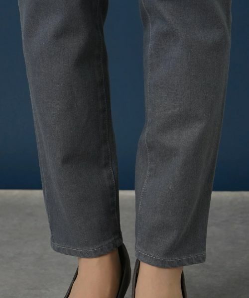 Leilian / レリアン デニムパンツ | スリムテーパードデニムパンツ【L JEANS】 | 詳細8