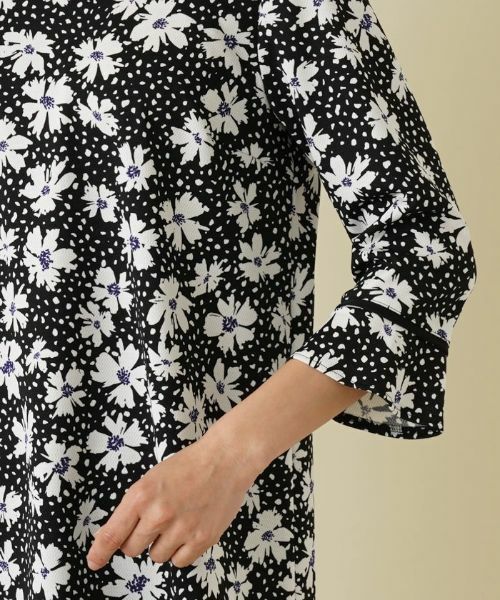 Leilian / レリアン シャツ・ブラウス | フラワープリントプルオーバーブラウス | 詳細9