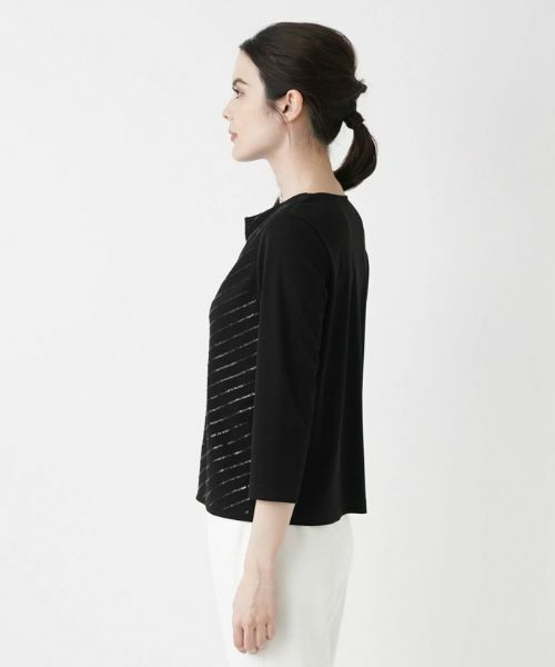 Leilian / レリアン カットソー | カットソー【セレモニー】【Leilian WHITE LABEL】 | 詳細5