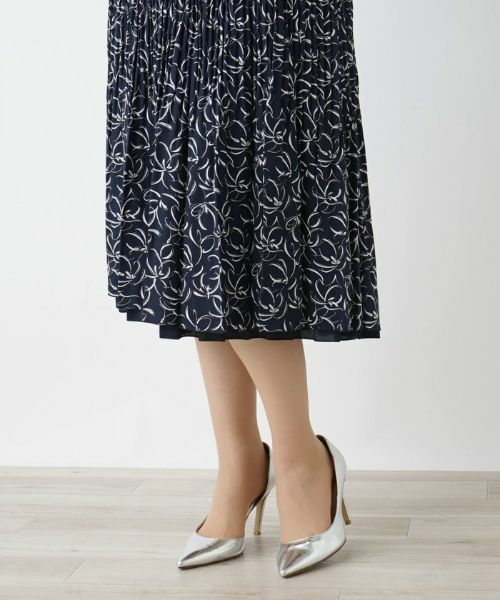 Leilian / レリアン ロング・マキシ丈スカート | プリーツスカート【Leilian WHITE LABEL】 | 詳細11