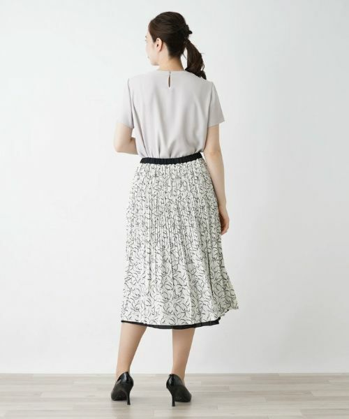 Leilian / レリアン ロング・マキシ丈スカート | プリーツスカート【Leilian WHITE LABEL】 | 詳細15