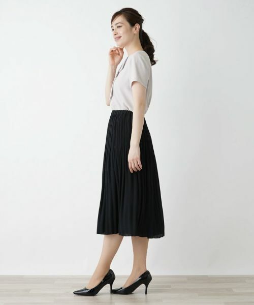 Leilian / レリアン ロング・マキシ丈スカート | プリーツスカート【Leilian WHITE LABEL】 | 詳細17